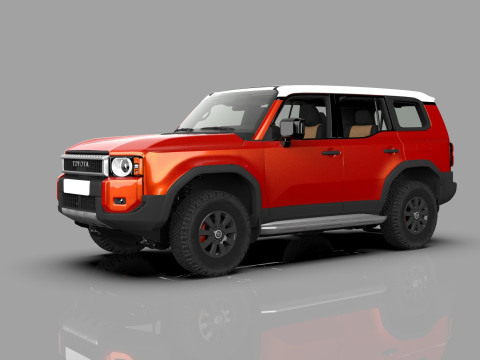 Toyota Land Cruiser LC250 2024 HQ interior 3D 모델
