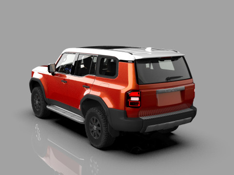 Toyota Land Cruiser LC250 2024 HQ interior 3D 모델