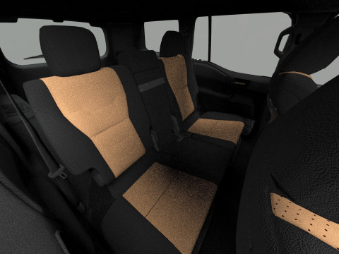 Toyota Land Cruiser LC250 2024 HQ interior 3D 모델