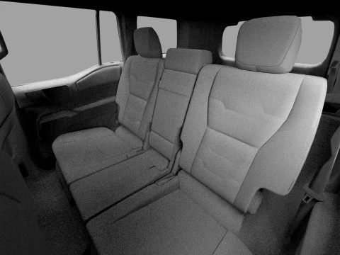 Toyota Land Cruiser LC250 2024 HQ interior 3D Model