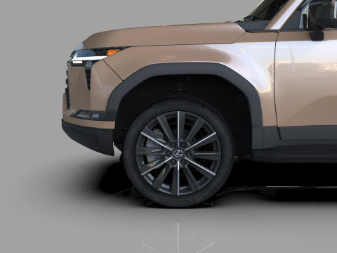 Lexus GX 2024 HQinterior 3Dモデル