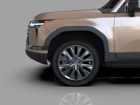 Lexus GX 2024 HQinterior 3Dモデル