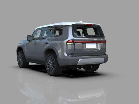 Lexus GX 2024 HQinterior 3Dモデル