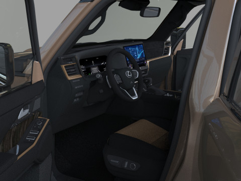 Lexus GX 2024 HQinterior 3Dモデル