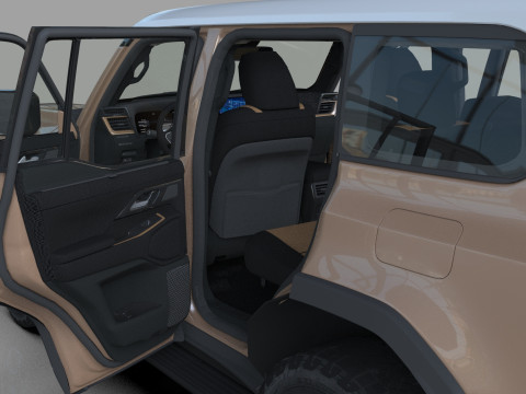 Lexus GX 2024 HQinterior 3Dモデル