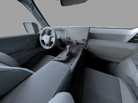 Lexus GX 2024 HQinterior 3Dモデル