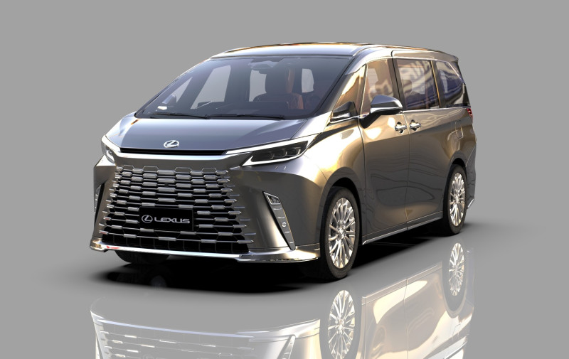 Lexus LM 2024 HQinterior 3D Model .c4d .max .obj .3ds .fbx .stl .blend