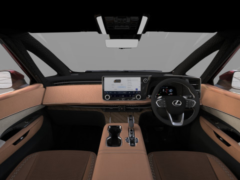 Lexus LM 2024 HQinterior 3D Model