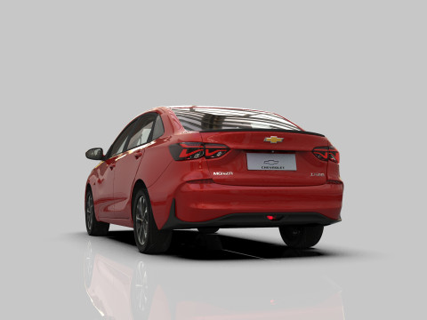 Chevrolet Monza 2023 HQ interior Modelo 3D