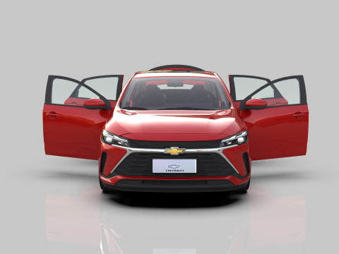 Chevrolet Monza 2023 HQ interior Modelo 3D
