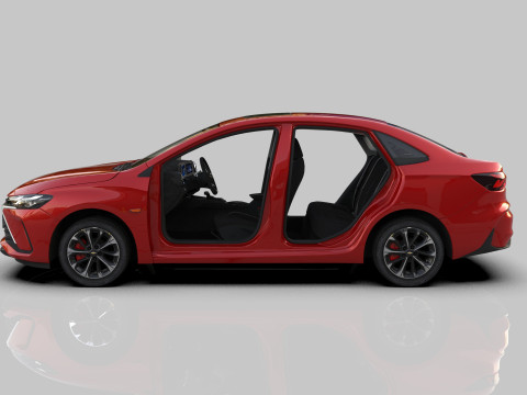 Chevrolet Monza 2023 HQ interior Modelo 3D