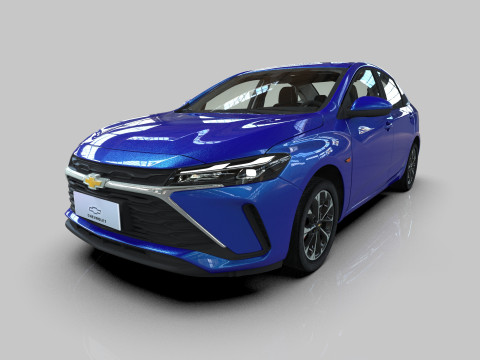 Chevrolet Monza 2023 HQ interior Modelo 3D