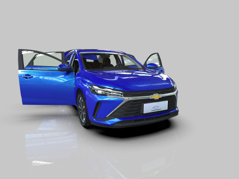 Chevrolet Monza 2023 HQ interior Modelo 3D