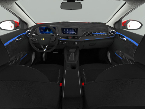 Chevrolet Monza 2023 HQ interior Modelo 3D