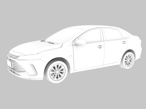Chevrolet Monza 2023 HQ interior Modelo 3D