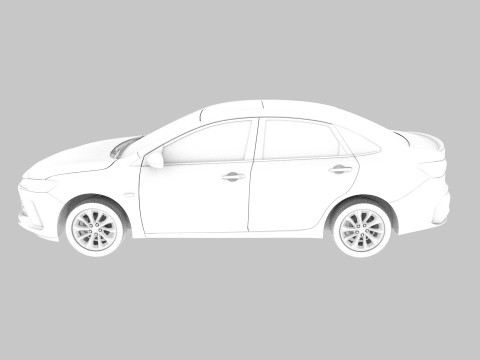 Chevrolet Monza 2023 HQ interior Modelo 3D