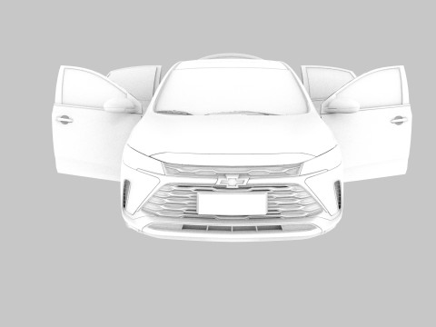 Chevrolet Monza 2023 HQ interior Modelo 3D