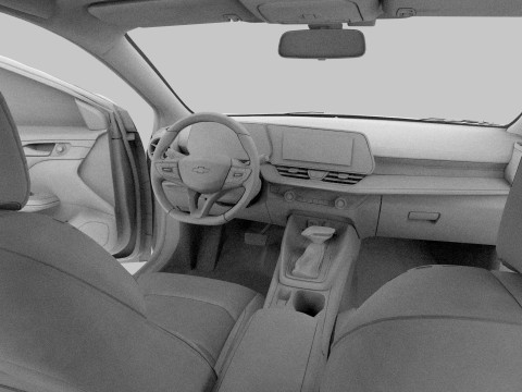 Chevrolet Monza 2023 HQ interior Modelo 3D