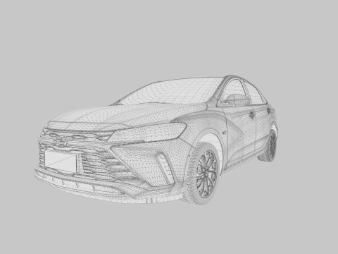 Chevrolet Monza 2023 HQ interior Modelo 3D