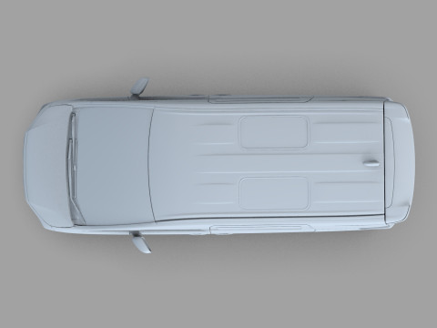 Toyota Alphard Vellfire 2023 HQ interior Modelo 3D