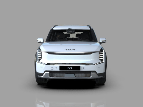 Kia EV9 2023 HQ interior 3D Model