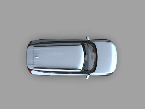 Kia EV9 2023 HQ interior 3D Model