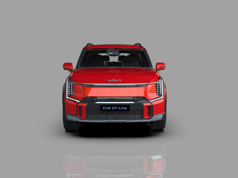 Kia EV9 2023 HQ interior 3D Model