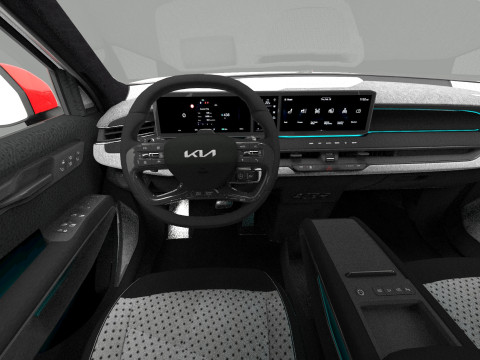 Kia EV9 2023 HQ interior 3D Model