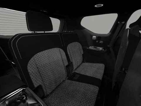 Kia EV9 2023 HQ interior 3D Model