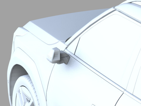 Kia EV9 2023 HQ interior 3D Model