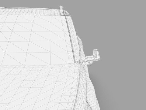 Kia EV9 2023 HQ interior 3D Model