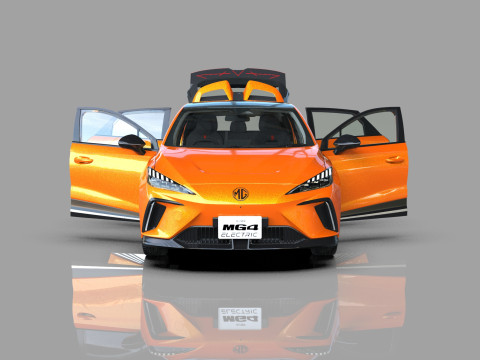 MG MG4 EV 2022 HQ interior Modèle 3D