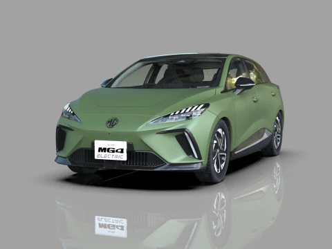 एमजी एमजी4 ईवी 2022 मुख्यालय इंटीरियर 3D मॉडल