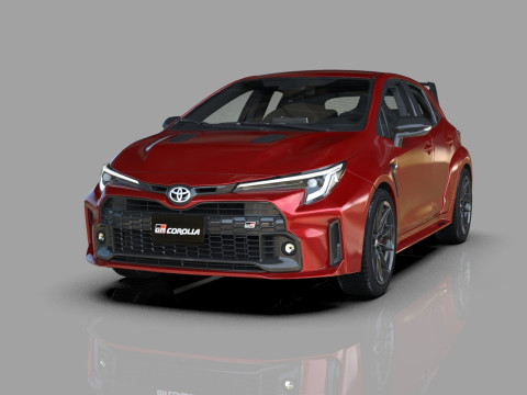 Toyota Corolla GR 2022 HQ interior 3D 모델