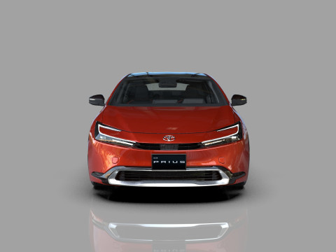 Toyota prius 2023 HQinterior 3D Модель