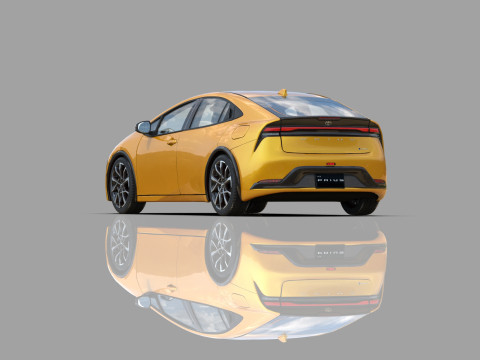 Toyota prius 2023 HQinterior 3D Модель