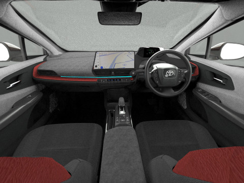 Toyota prius 2023 HQinterior 3D Модель