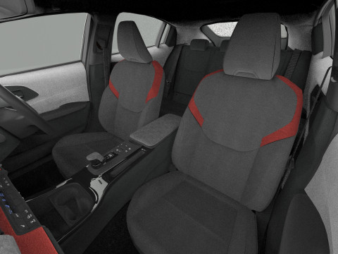 Toyota prius 2023 HQinterior 3D Модель