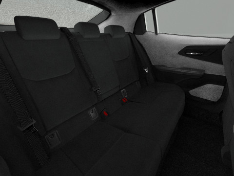 Toyota prius 2023 HQinterior 3D Модель
