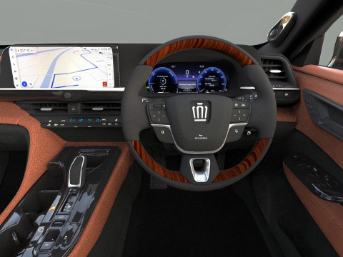 Toyota Crown Cross 2022 HQ interior 3D मॉडल