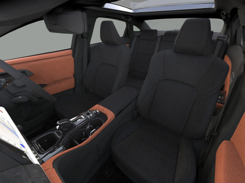 Toyota Crown Cross 2022 HQ interior 3D मॉडल
