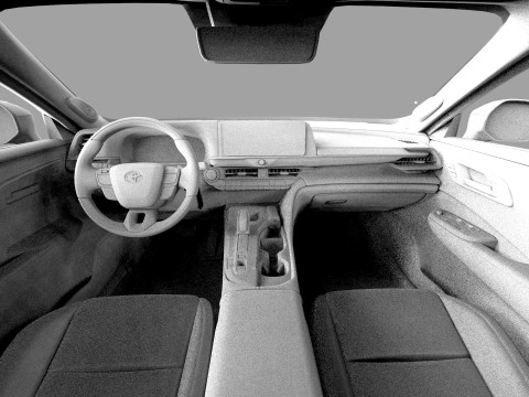 Toyota Crown Cross 2022 HQ interior 3D मॉडल