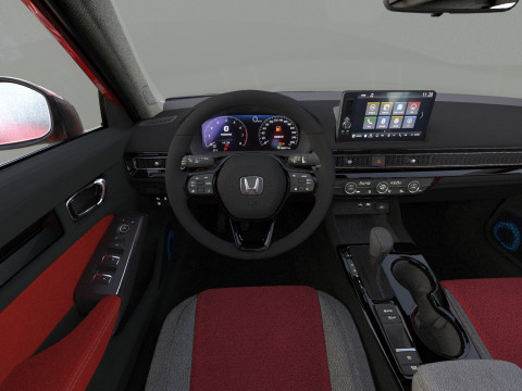 Honda Civic Sedan 2022 HQ interior 3Dモデル