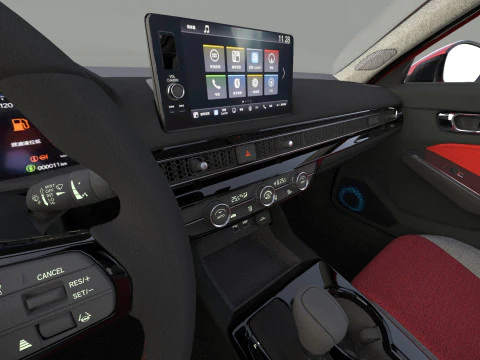 Honda Civic Sedan 2022 HQ interior 3D Model