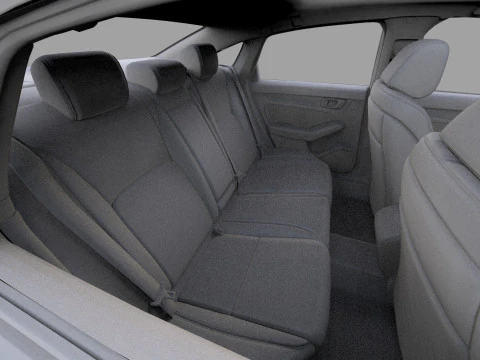 Honda Civic Sedan 2022 HQ interior 3D Model