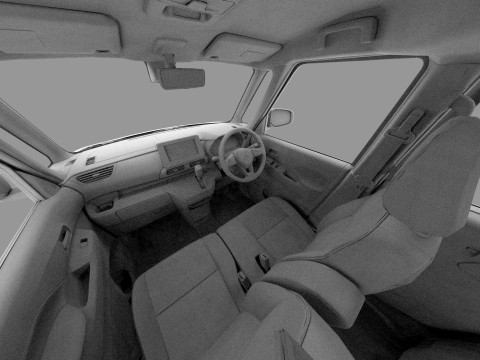 Mitsubishi Delica Mini 2023 HQ interior 3D Model
