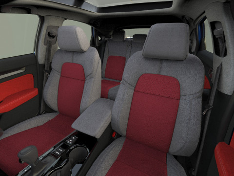 Honda Civic Hatchback 2022 HQ interior 3D 模型
