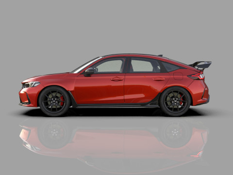 Honda Civic Type R 2022 Mugen bodykit HQ interior Modello 3D