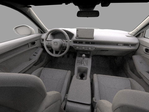 Honda Civic Type R 2022 Mugen bodykit HQ interior Modello 3D