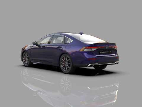Honda Accord 2023 HQ interior Modello 3D